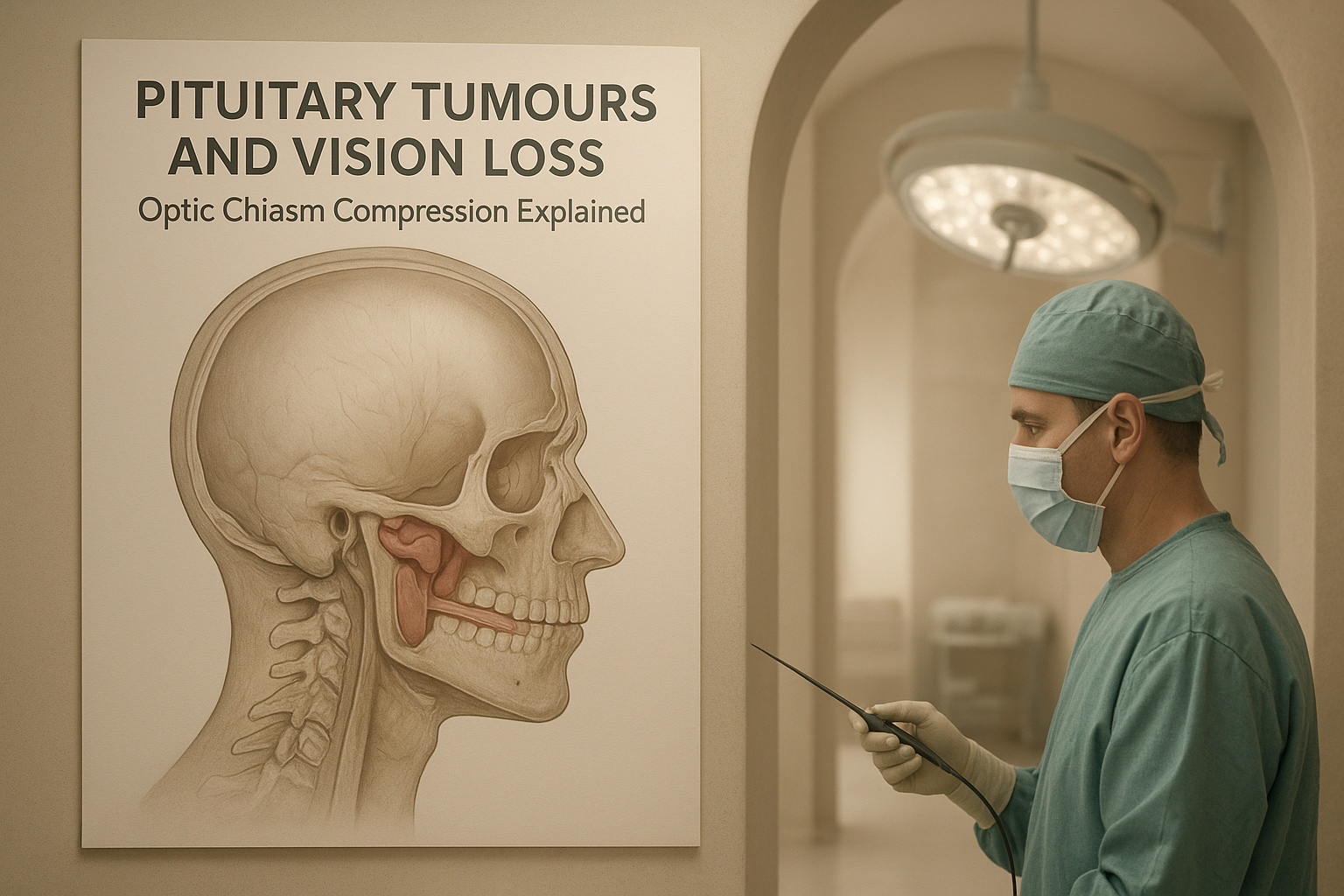 Pituitary Tumours and Vision Loss: Optic Chiasm Compression Explained