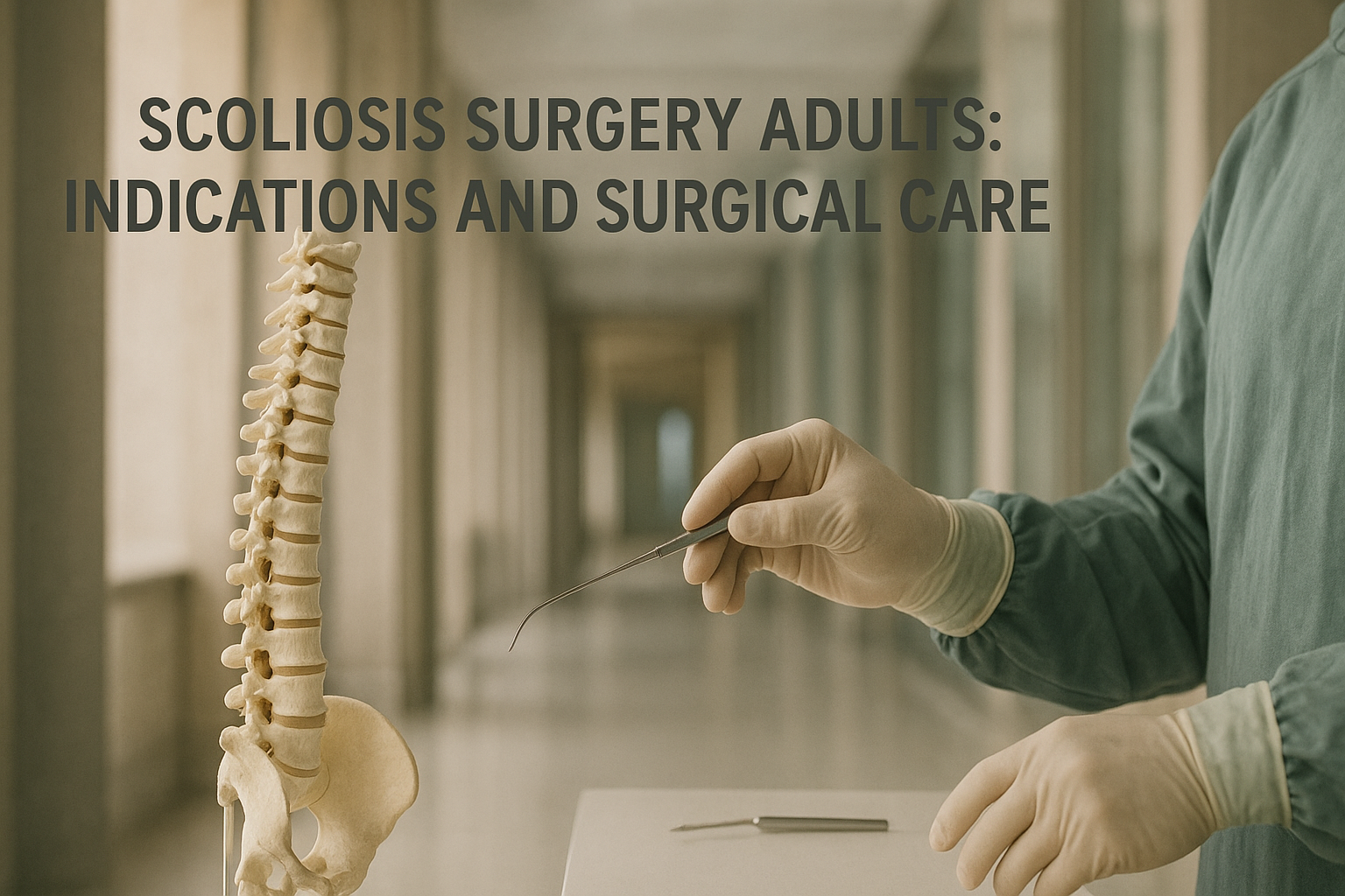 Scoliosis Surgery Adults: Indications and Surgical Care